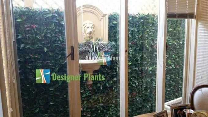 Artificial Photinia Hedge Panel Wall 40
