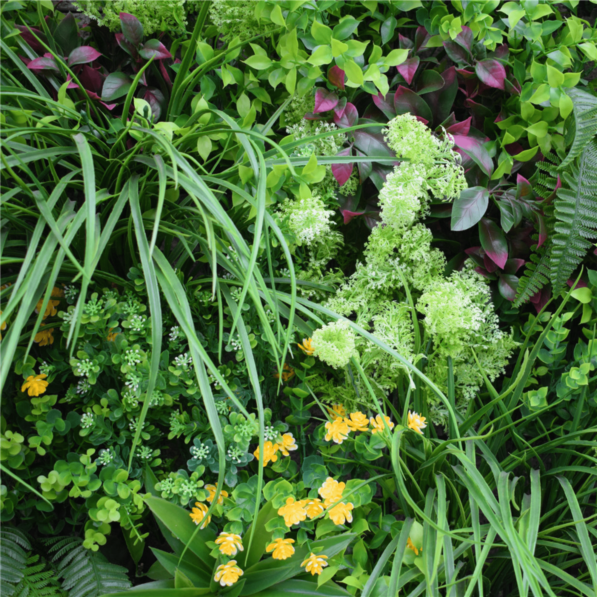 Luxury Country Fern Artificial Vertical Garden 40