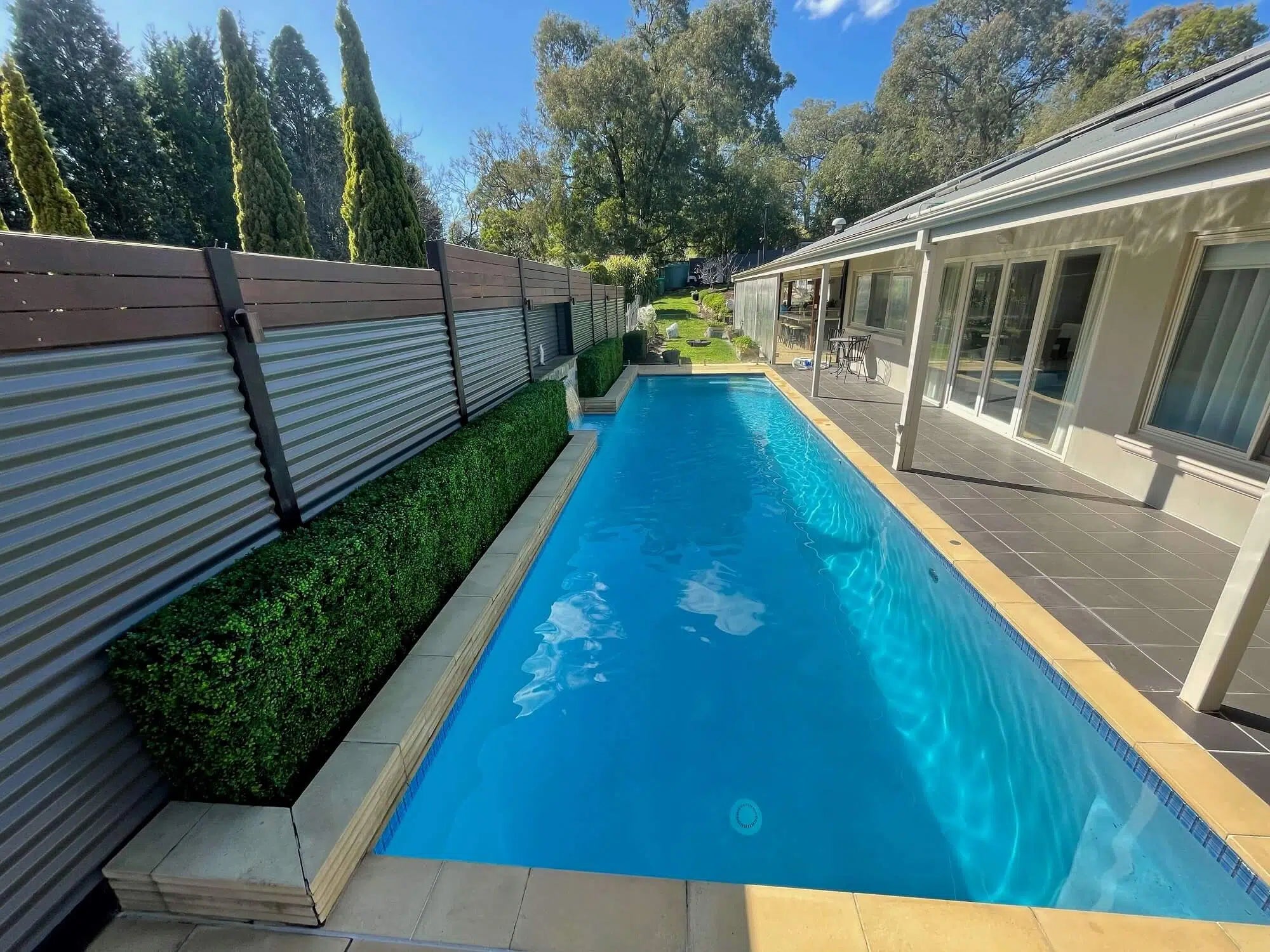 Bright Artificial Boxwood Hedge Portable