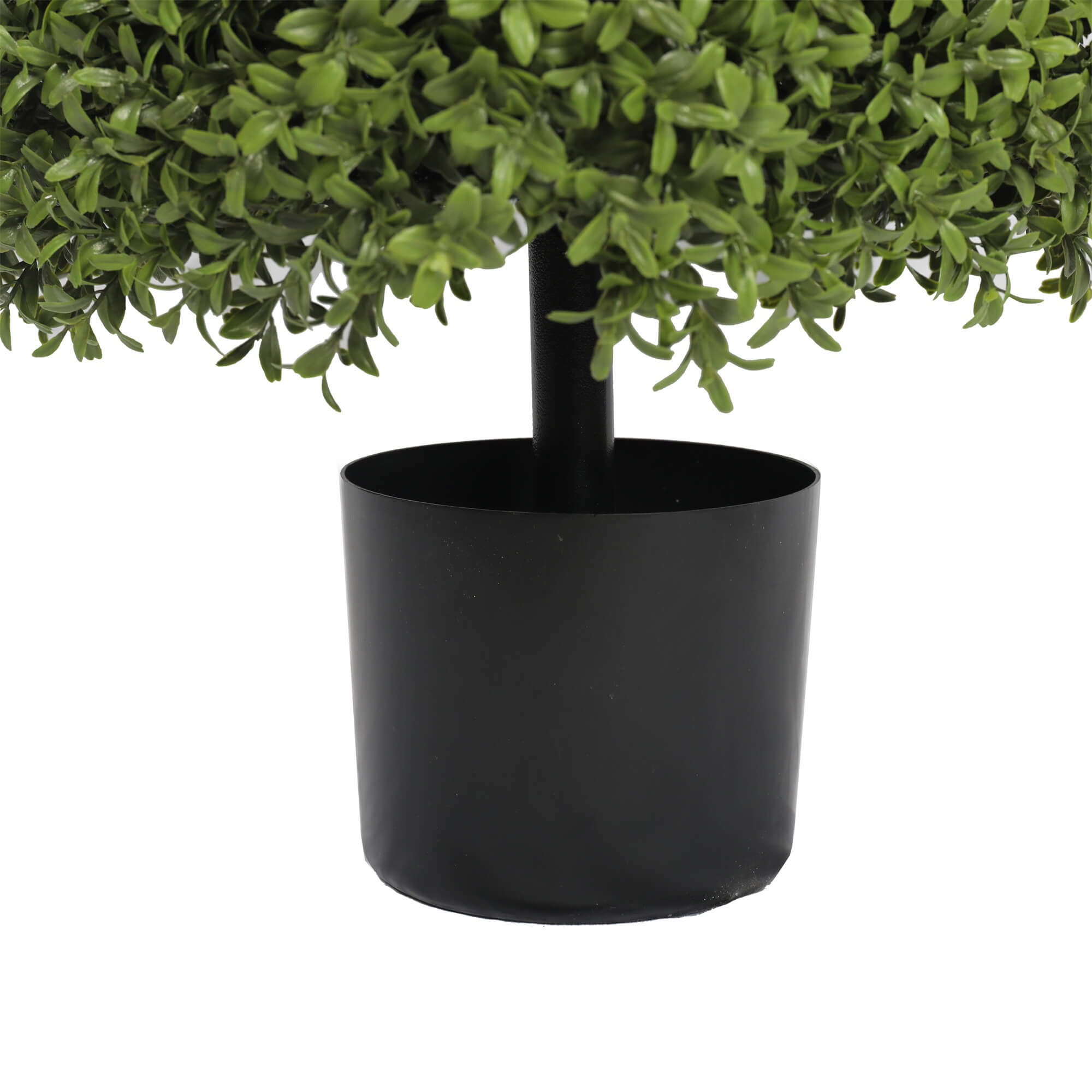Premium Potted Artificial Square Topiary Plant 22