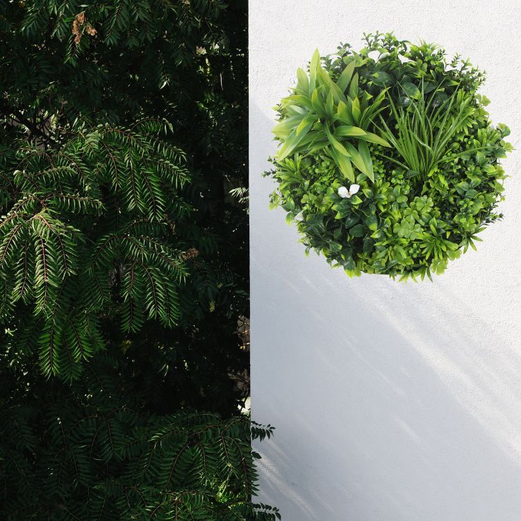 Luxury Artificial Green Wall Plant Wall Circle 30