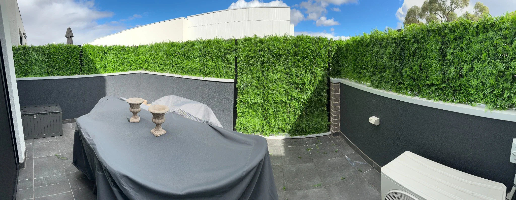 Lush Fern Artificial Green Wall 40