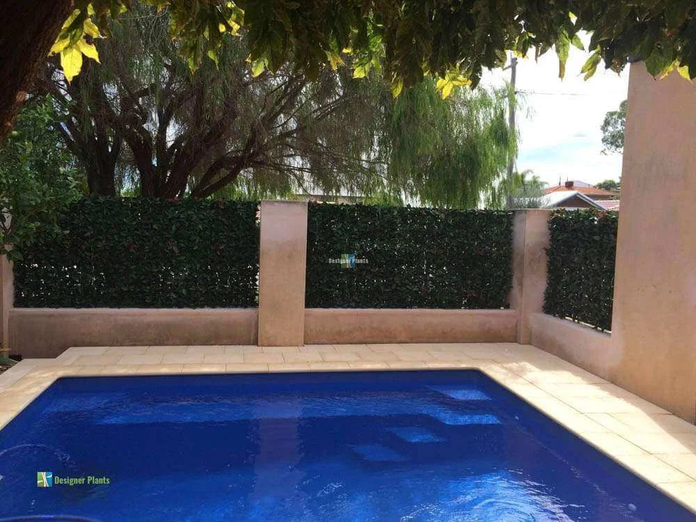 Artificial Photinia Hedge Panel Wall 40