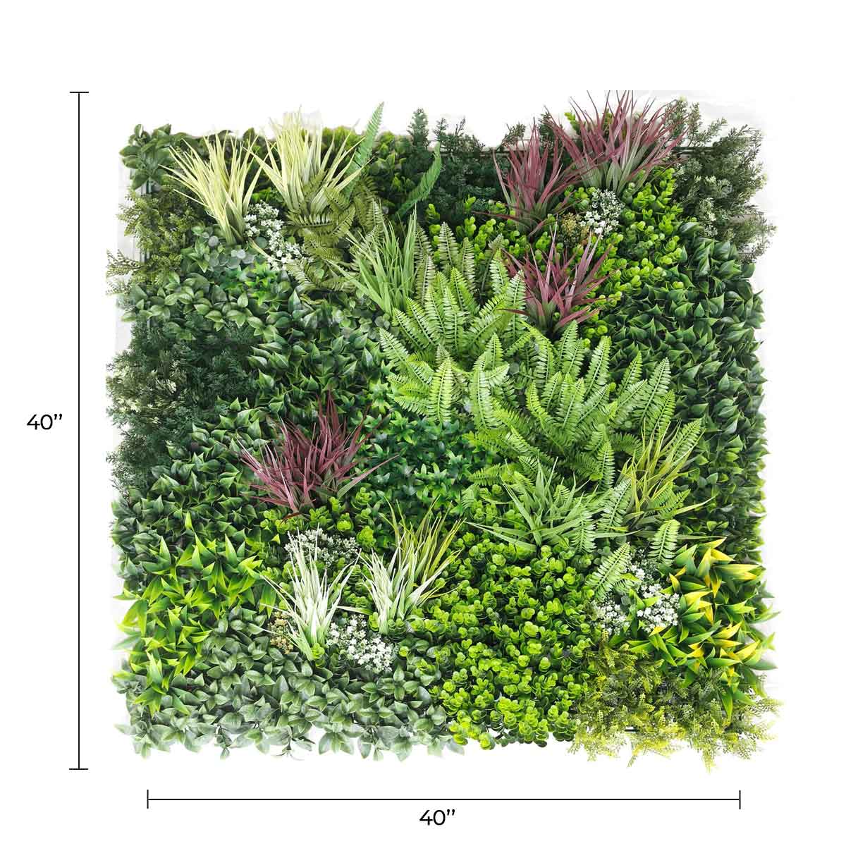Luxury Urban Greenery Artificial Vertical Garden 40