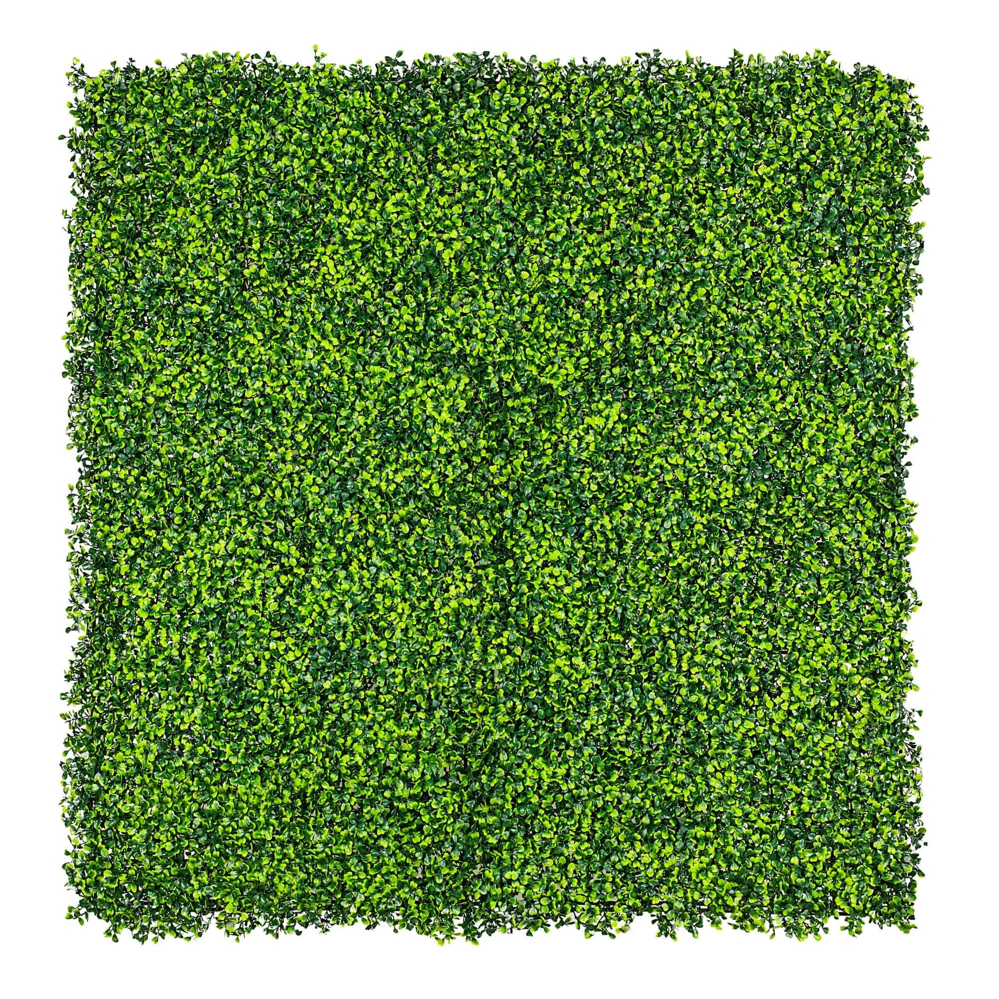 Artificial Mixed Boxwood Hedge Panel Wall 40