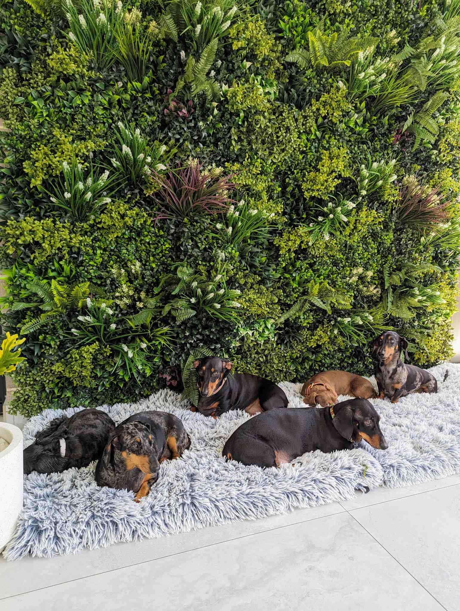 Premium Artificial Vertical Garden Panel Lush Spring