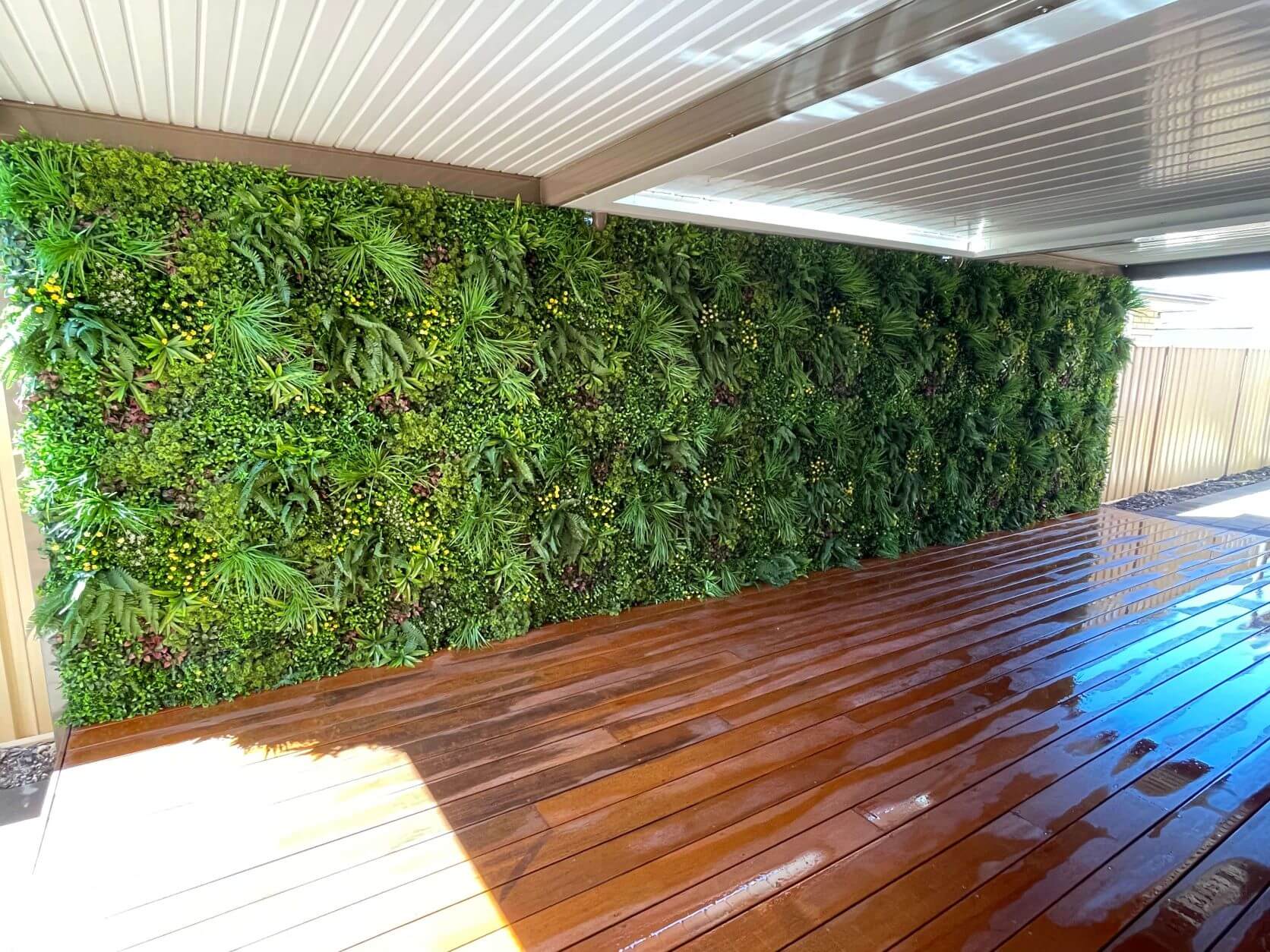 Luxury Country Fern Artificial Vertical Garden 40