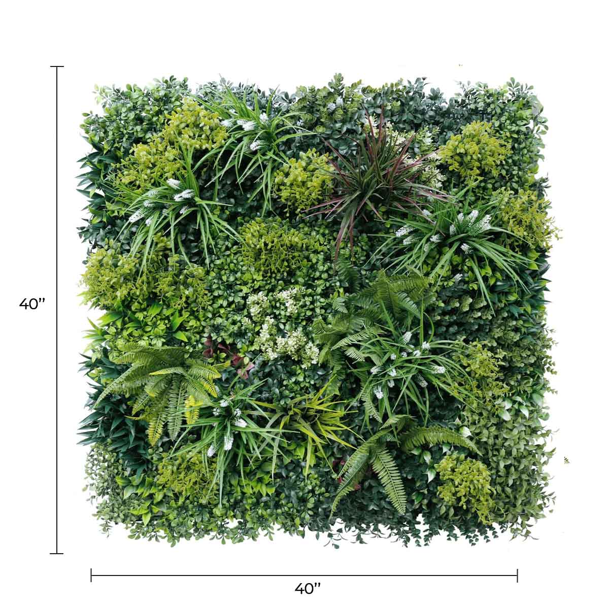 Ultra-Luxury Lush Spring Artificial Vertical Garden Green Wall 40