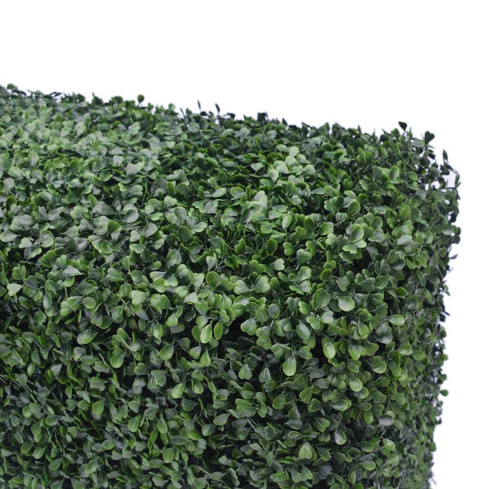 Premium Two Tone Green Artificial Boxwood Hedge 30