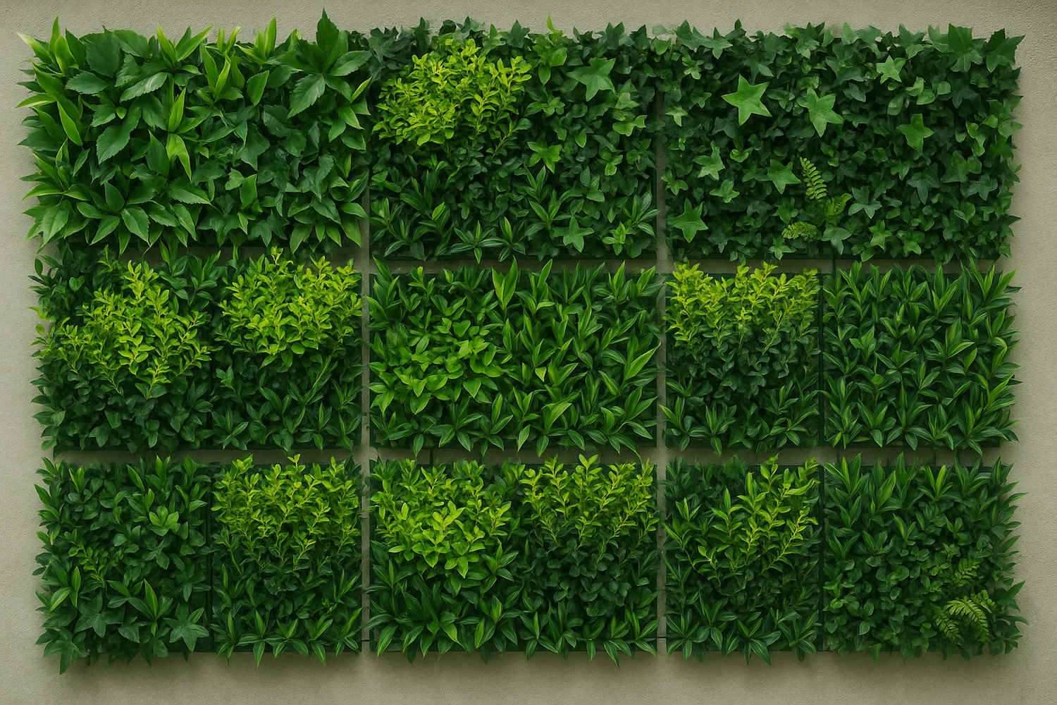 Faux Green Walls — Seamless Style, Zero Upkeep