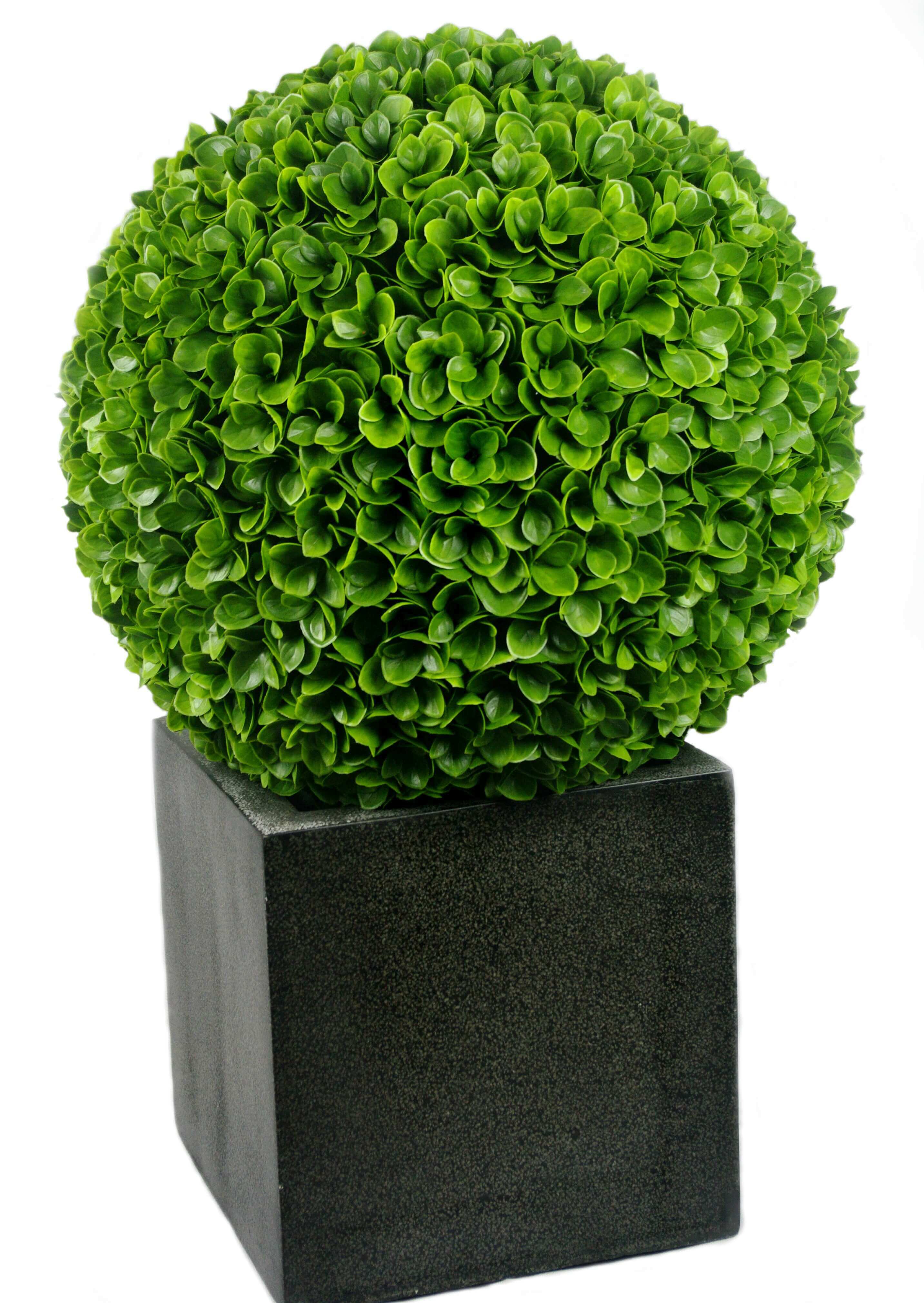 Artificial Rose Clover Topiary Ball 17