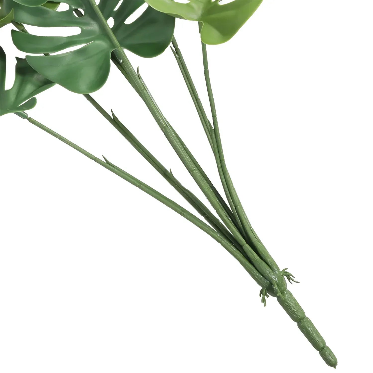 Artificial Monstera Split Leaf Philodendron Plant Stem 24