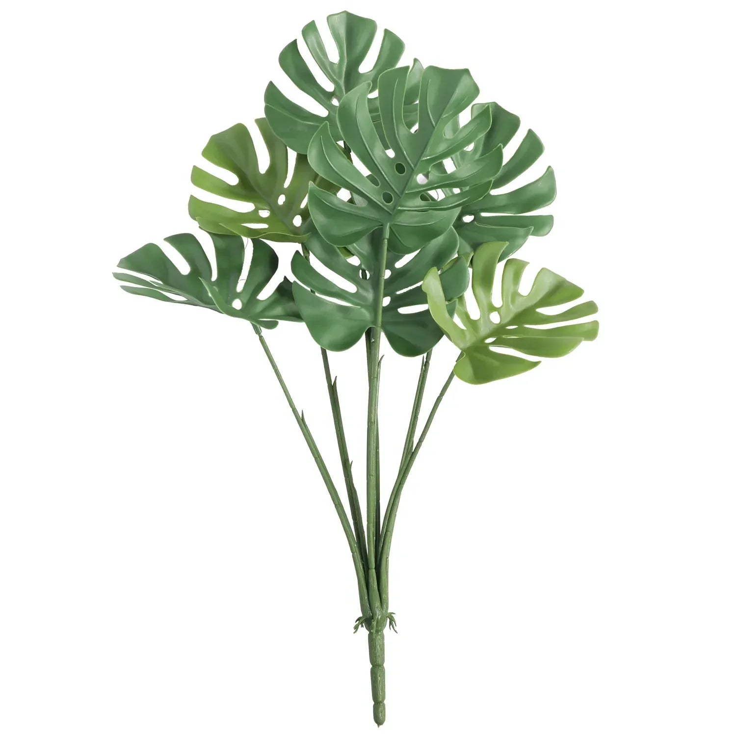 Artificial Monstera Split Leaf Philodendron Plant Stem 24