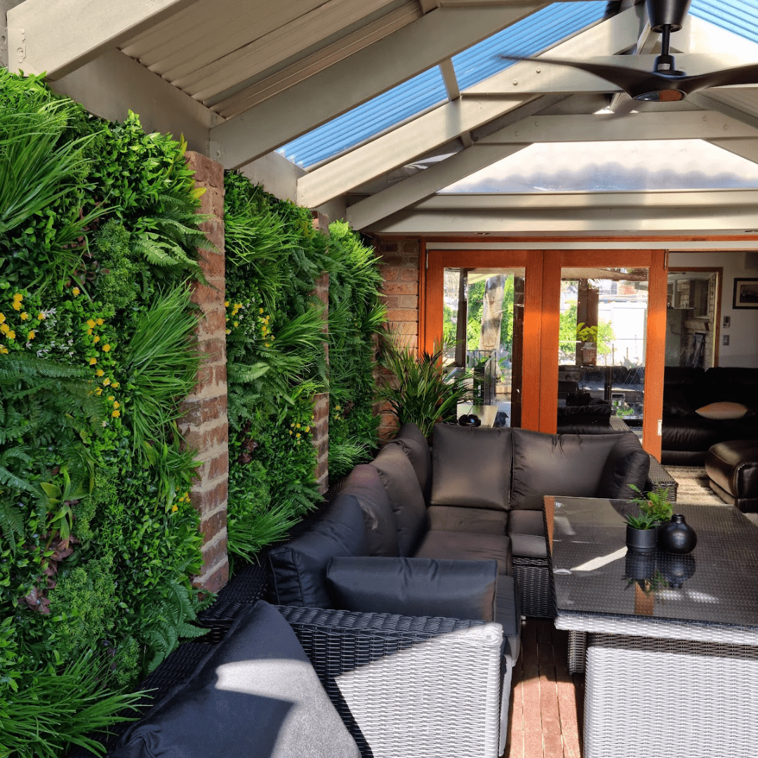 Luxury Country Fern Artificial Vertical Garden 40