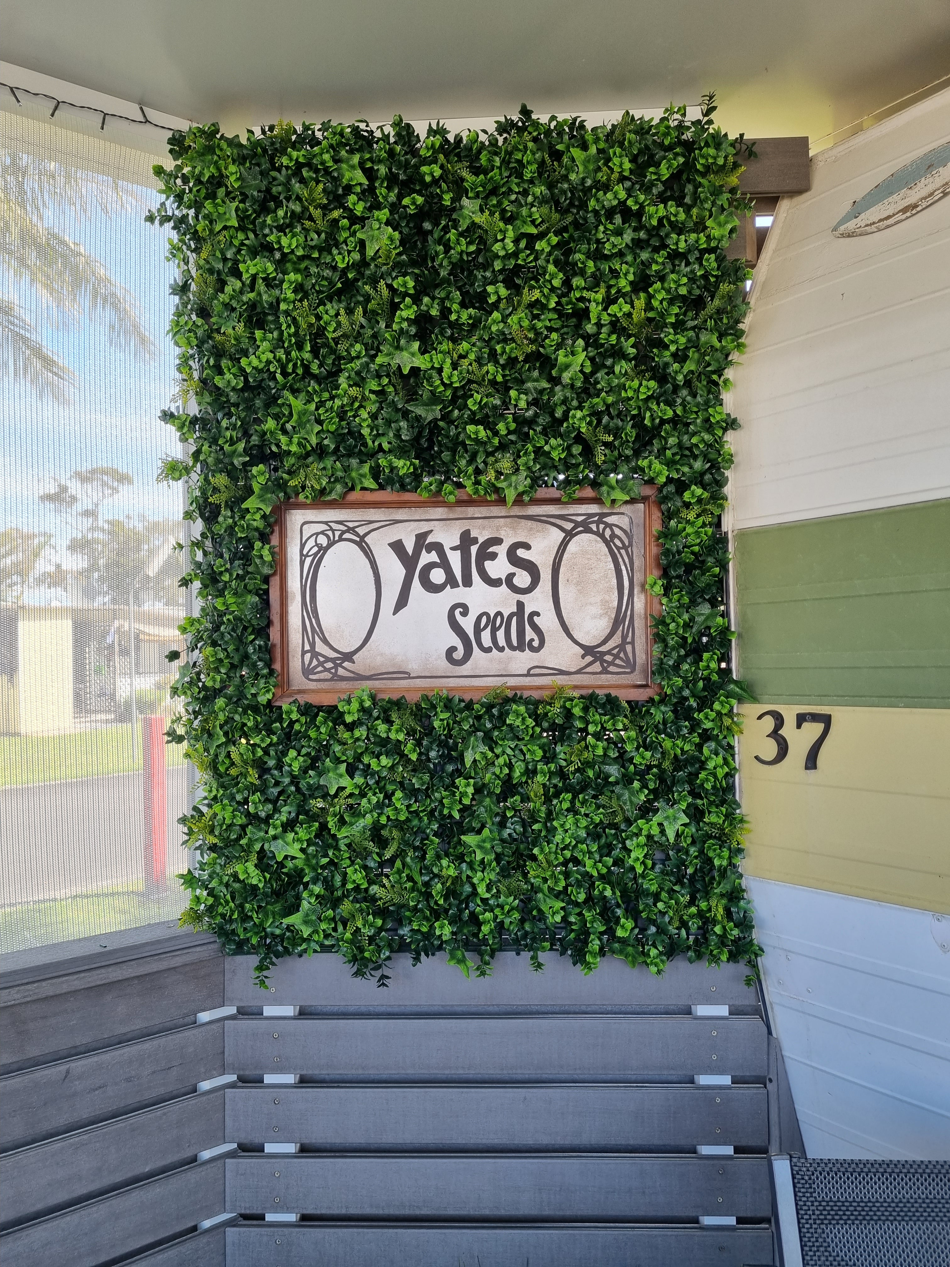 Premium Mixed Ivy Spring Sensation Artificial Green Wall 40