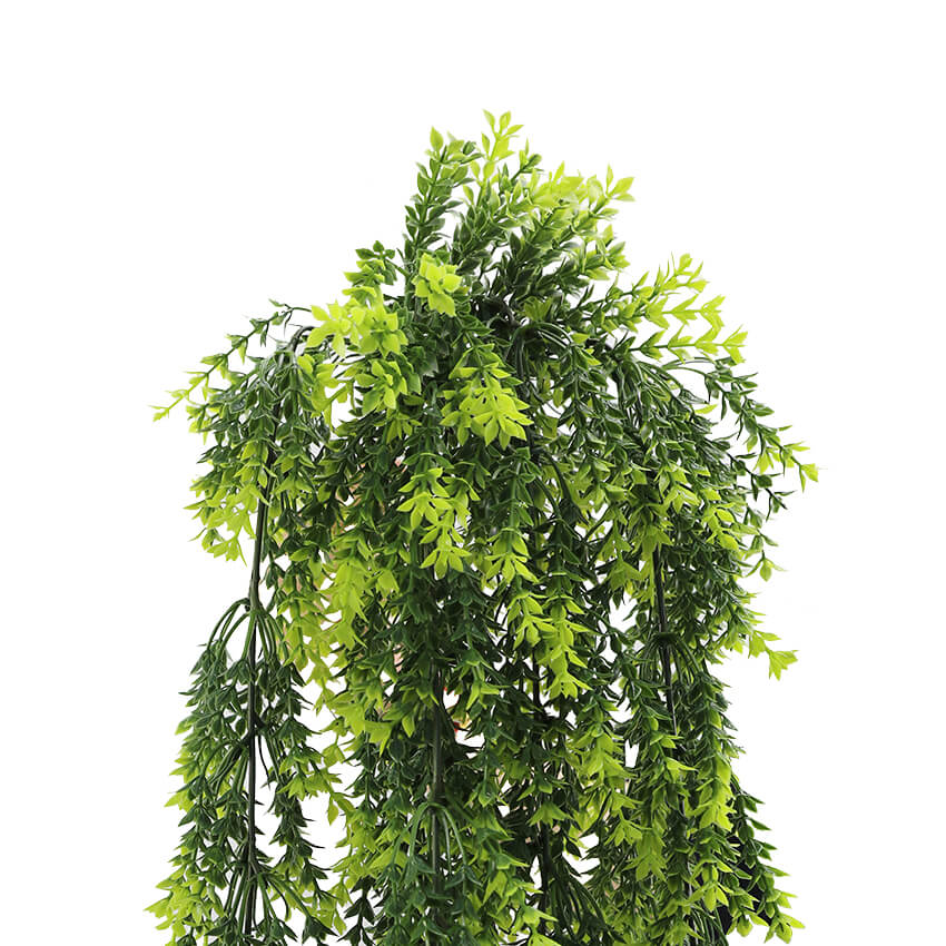 Artificial Hanging Vivid Green Dense Fern Plant 30