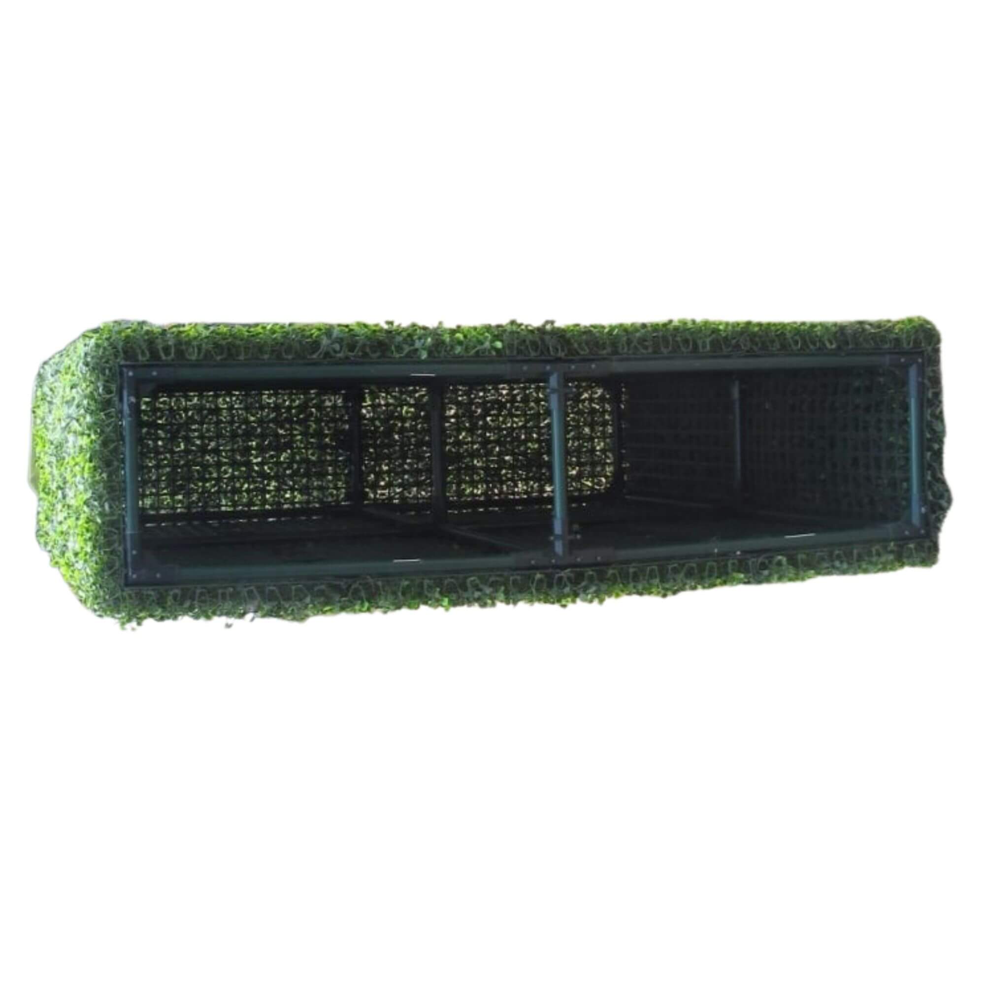 Premium Two Tone Green Artificial Boxwood Hedge 30