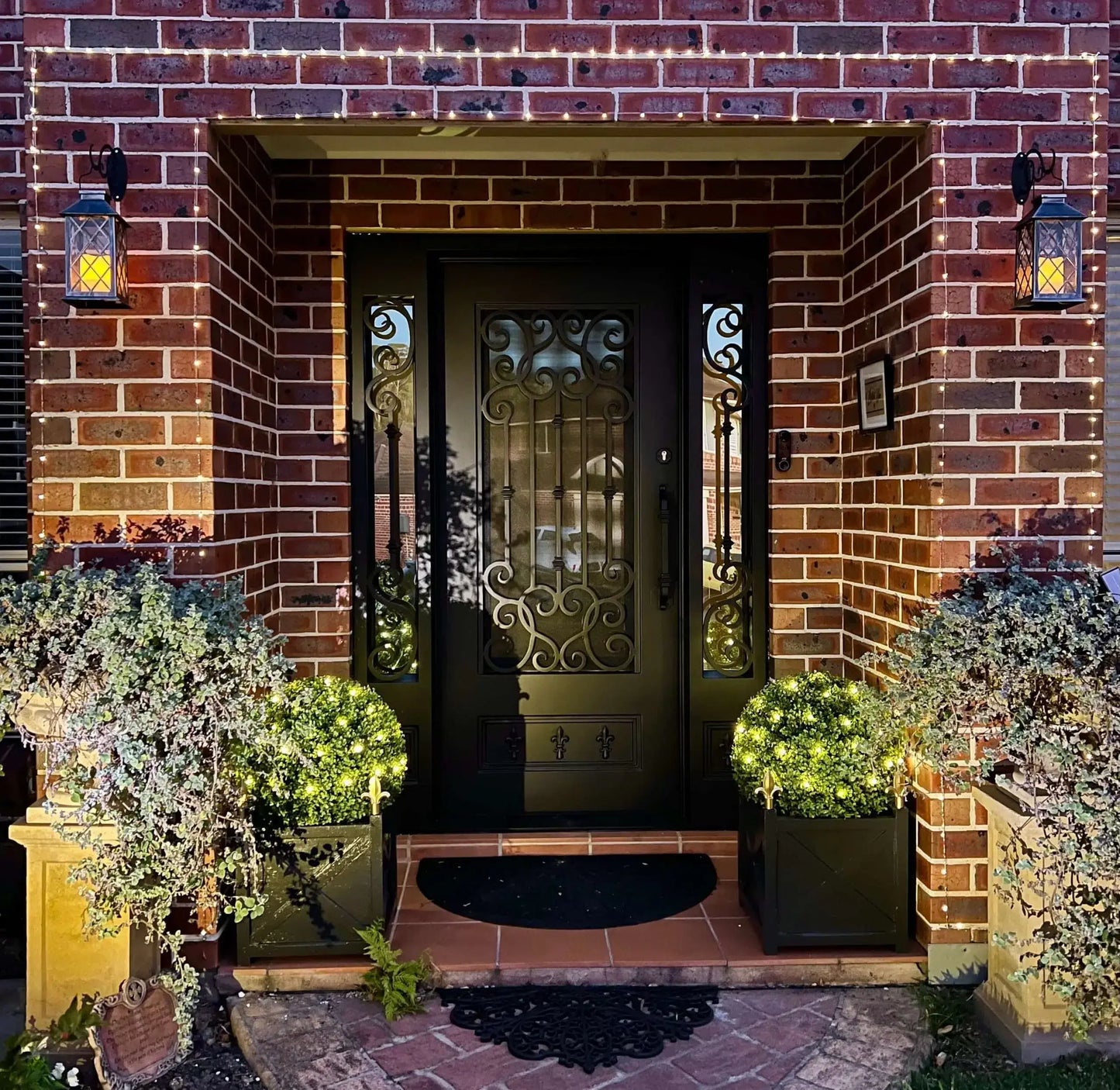 Topiary Artificial Buxus Ball Nearly Natural Color on Urns