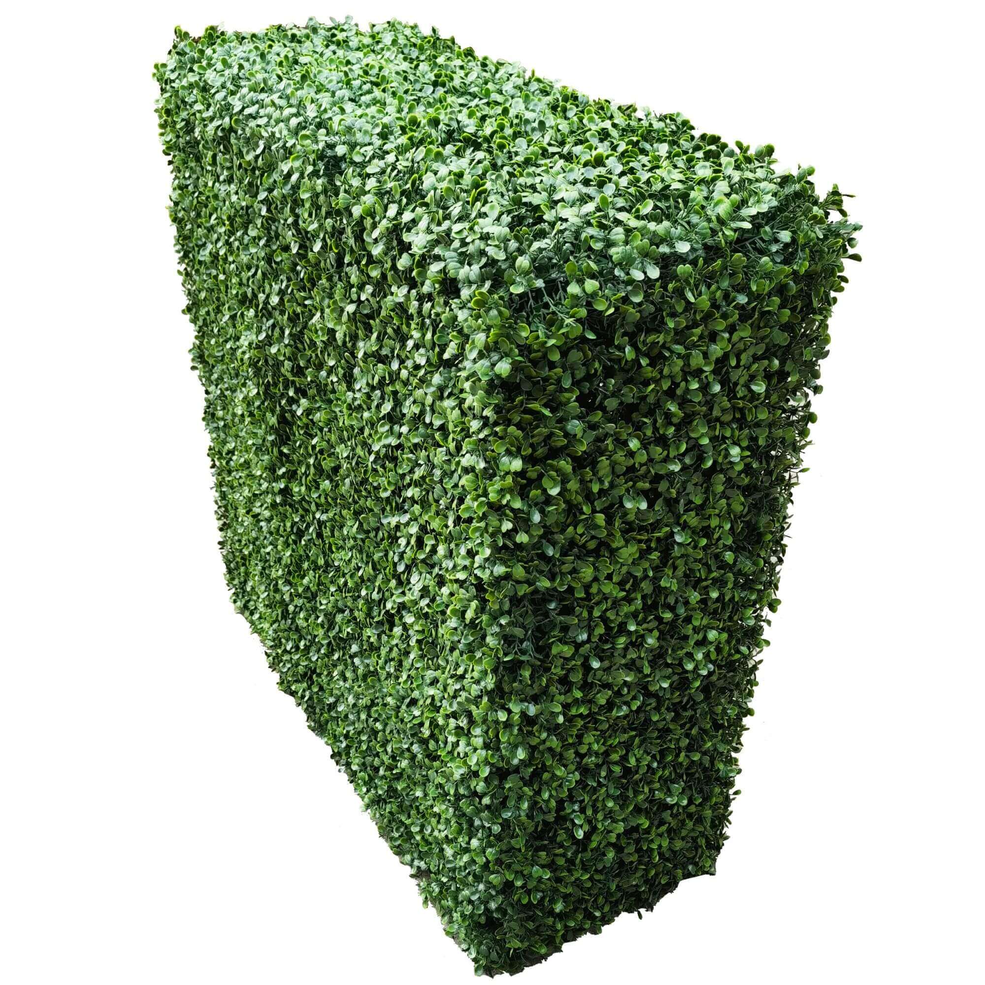Premium Two Tone Green Artificial Boxwood Hedge 40