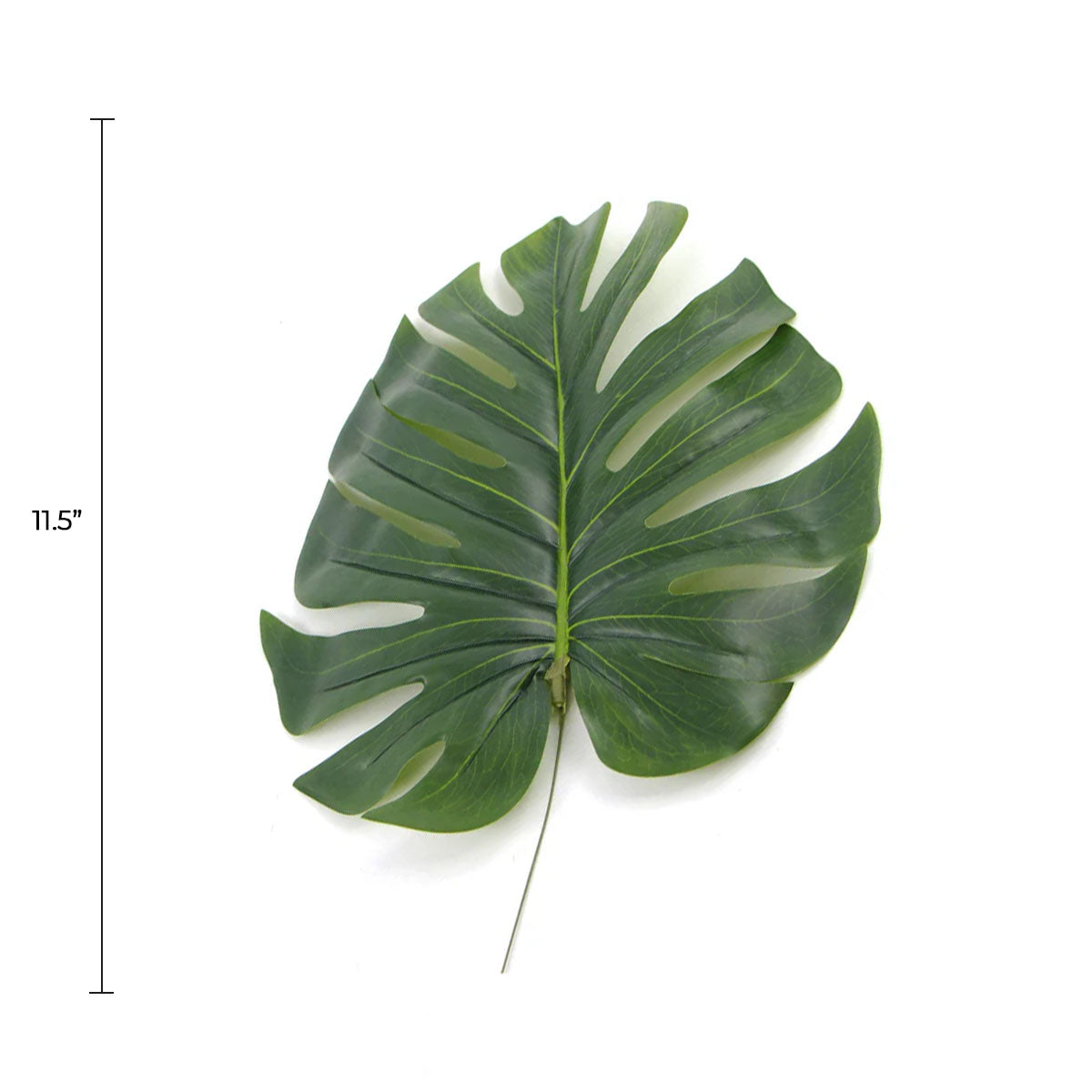 Artificial Single Philodendron Leaf 11.5