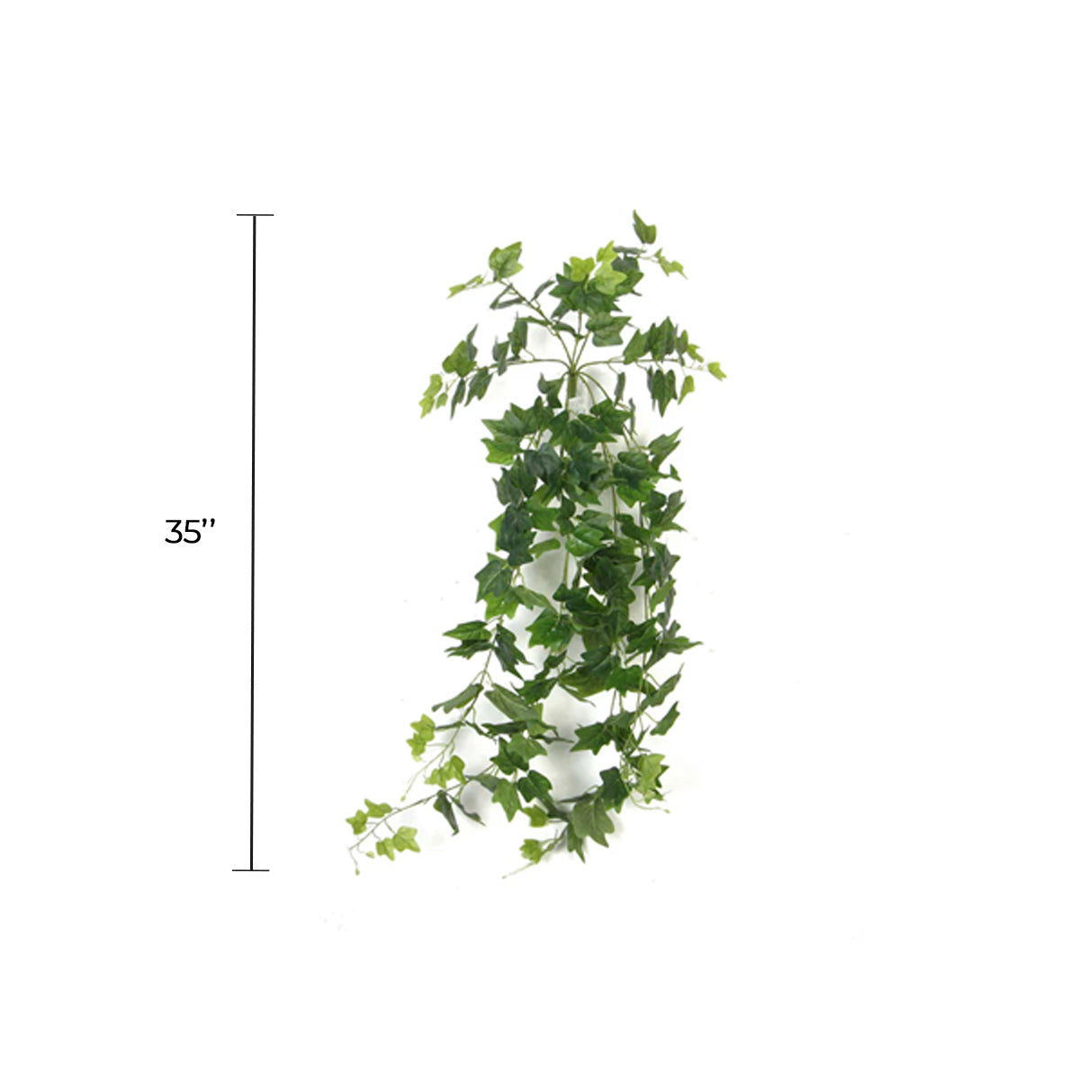 Artificial Nearly Natural Hanging Ivy Bush (Pack of 10)