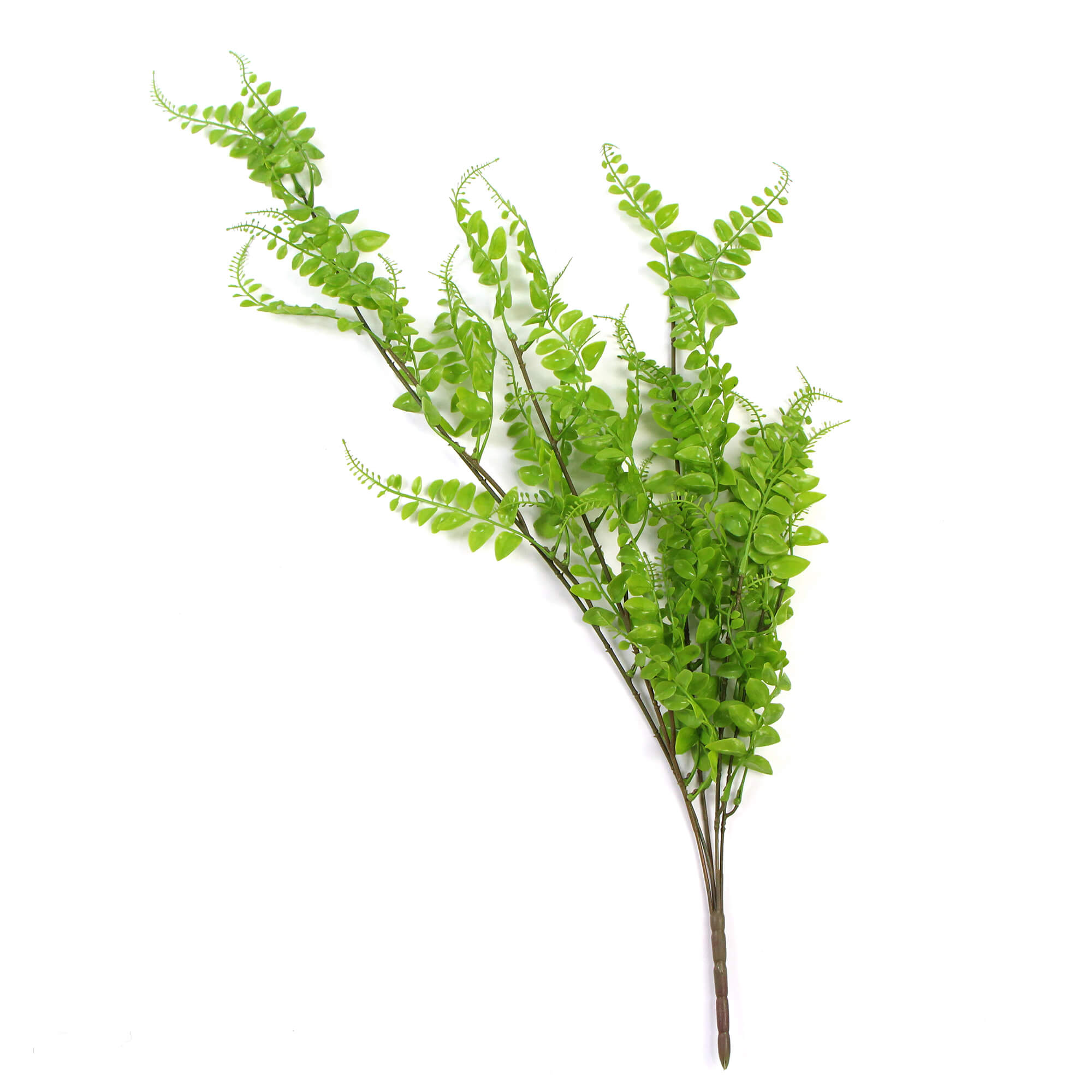 Artificial Light Green Hanging Button Fern Plant 31