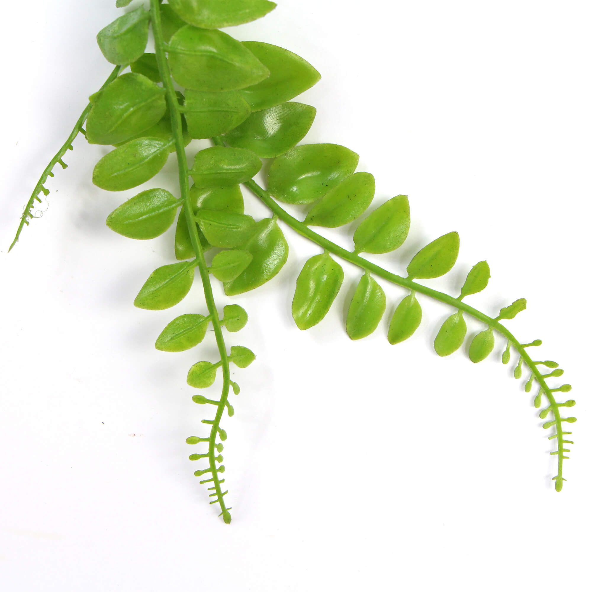 Artificial Light Green Hanging Button Fern Plant 31