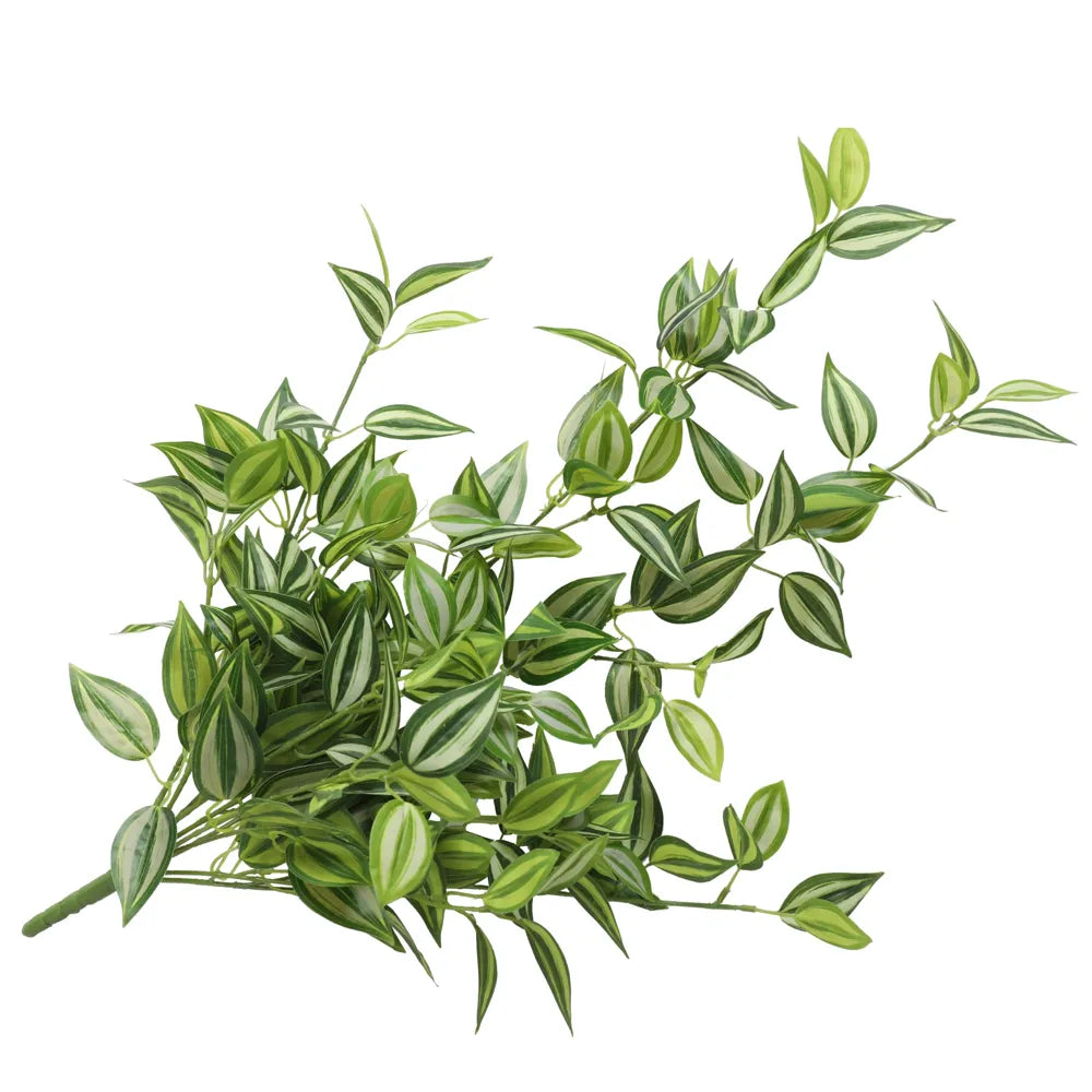 Artificial Philodendron Bush / Wandering Jew – 31.5