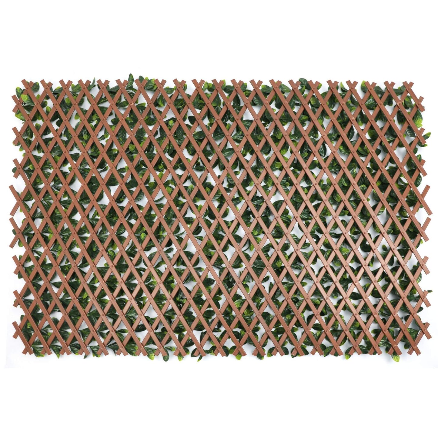 Artificial Laurel Expanding Trellis Screen Expanding Plastic Plant Trellis