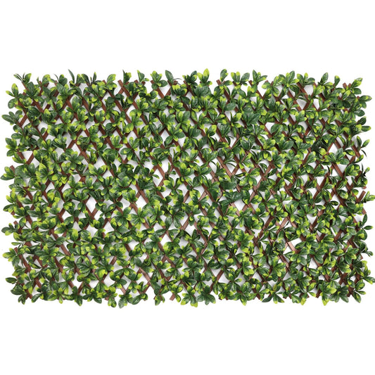 Artificial Laurel Expanding Trellis Screen