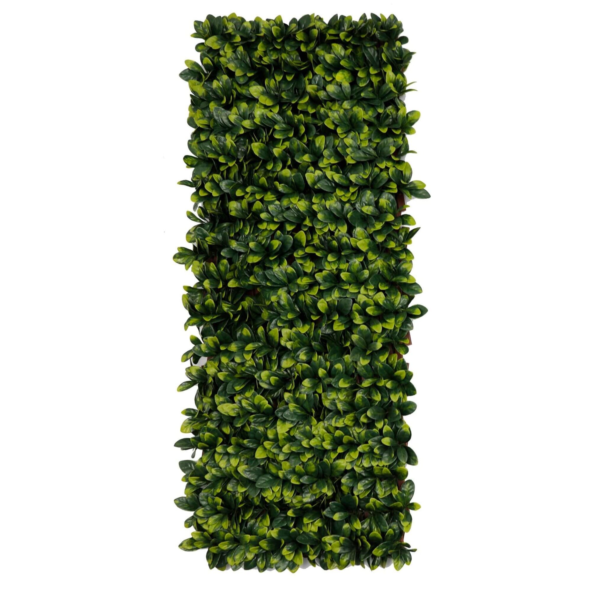 Expanding Plastic Trellis for Privacy with Artificial Plant Screen