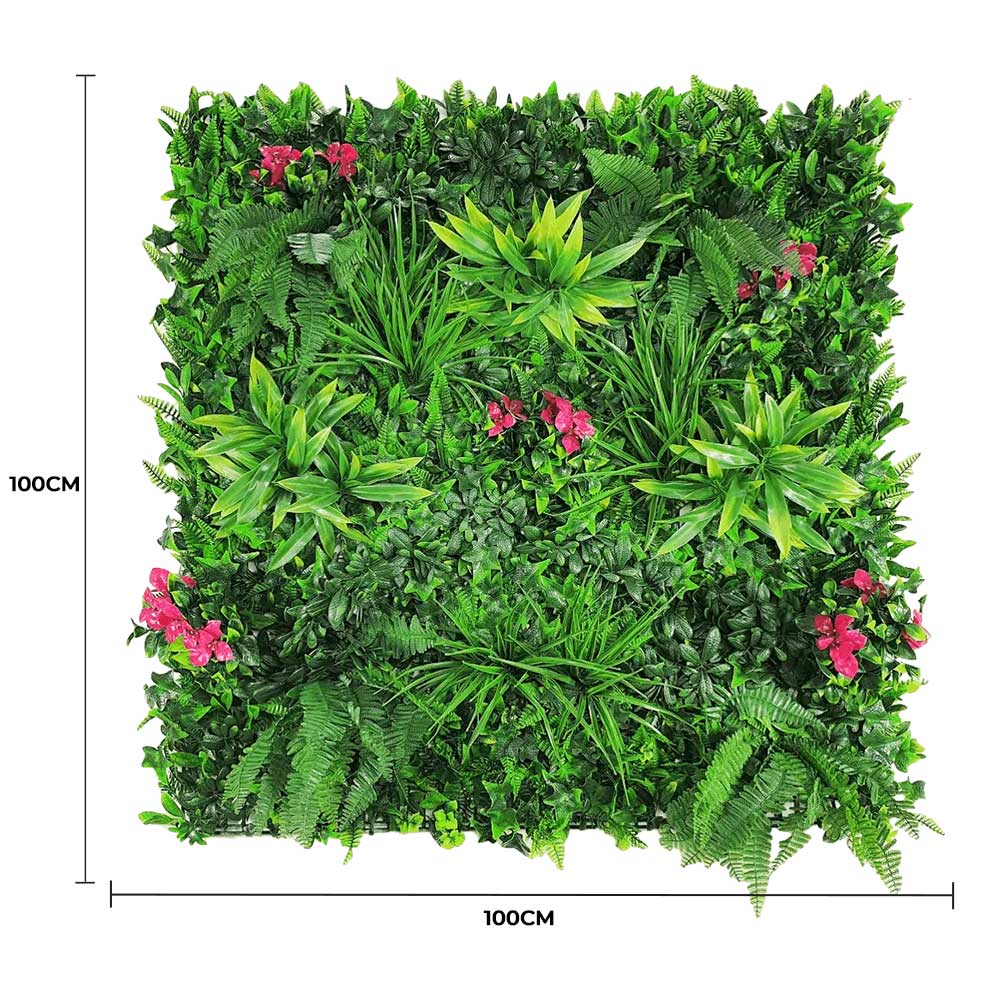 Luxury Pink Sensation Artificial Living Wall /  Green Wall 40