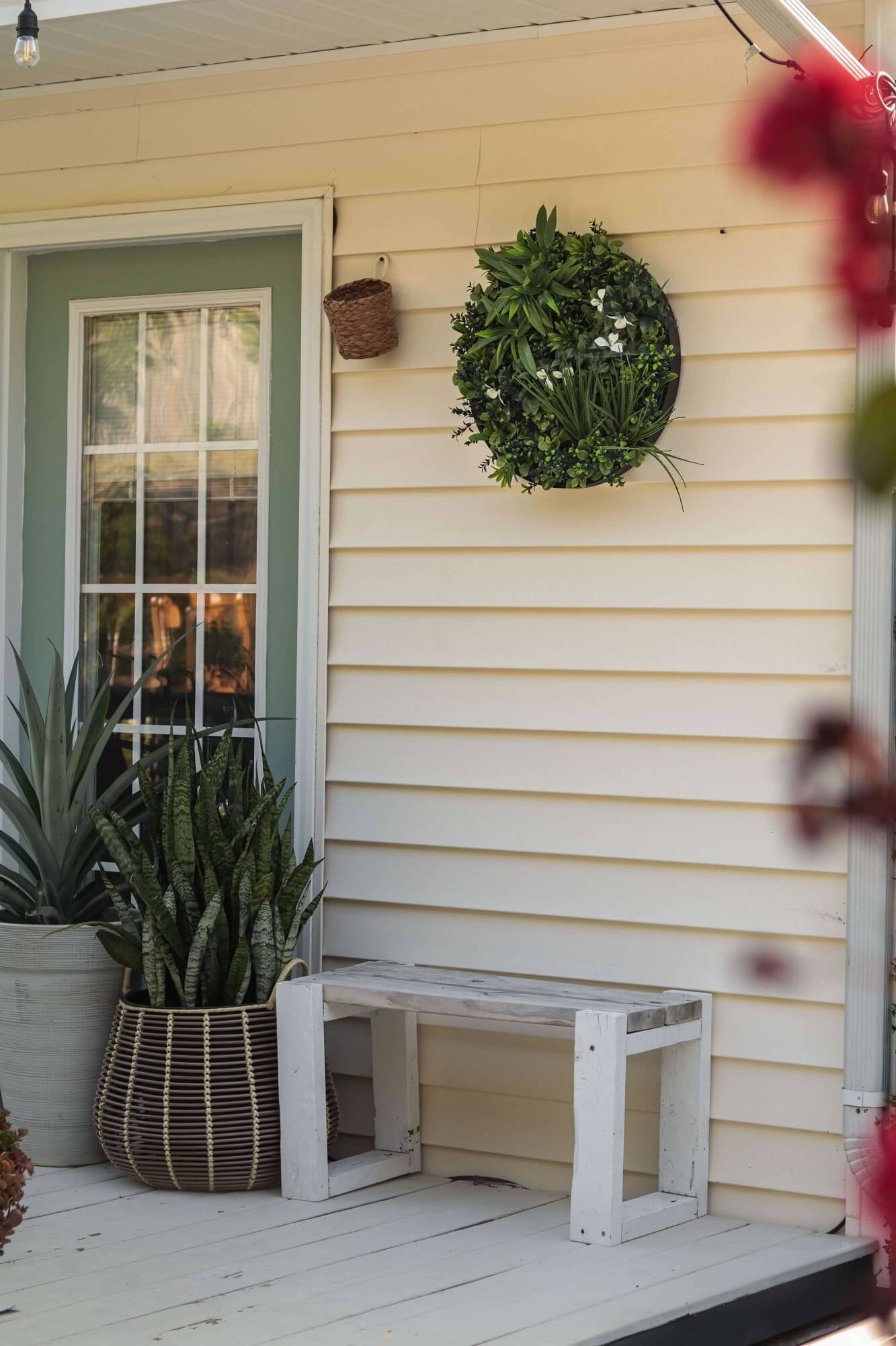 Luxury Artificial Green Wall Plant Wall Circle 20