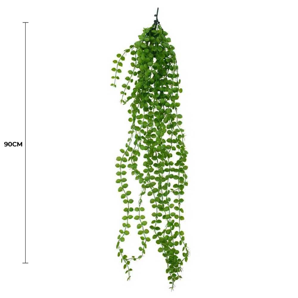 UV-resistant artificial hanging pearls, 90cm.