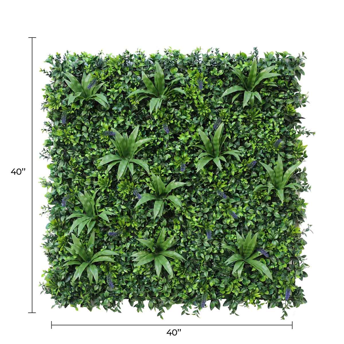 Luxury Lavender Fields Artificial Green Wall 40