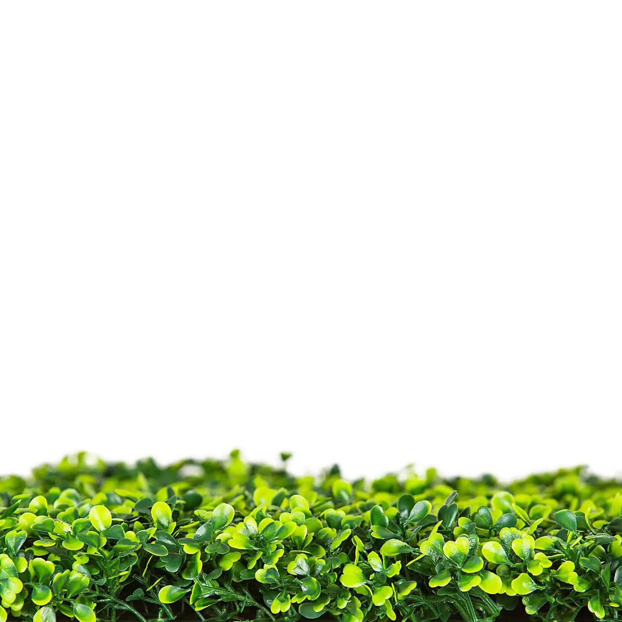 Premium Light Green Artificial Boxwood Hedge 30