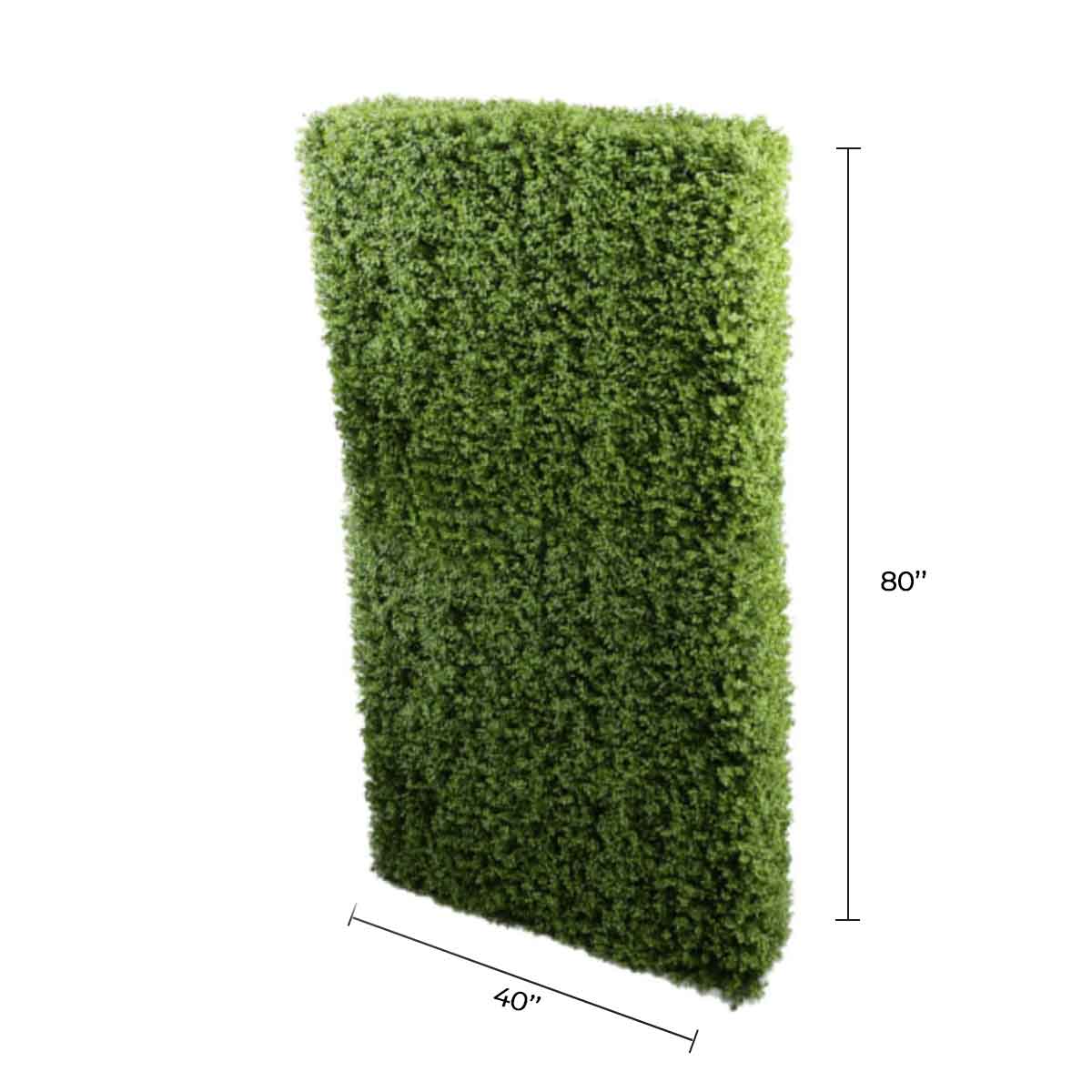 Natural Artificial Boxwood Hedge 40