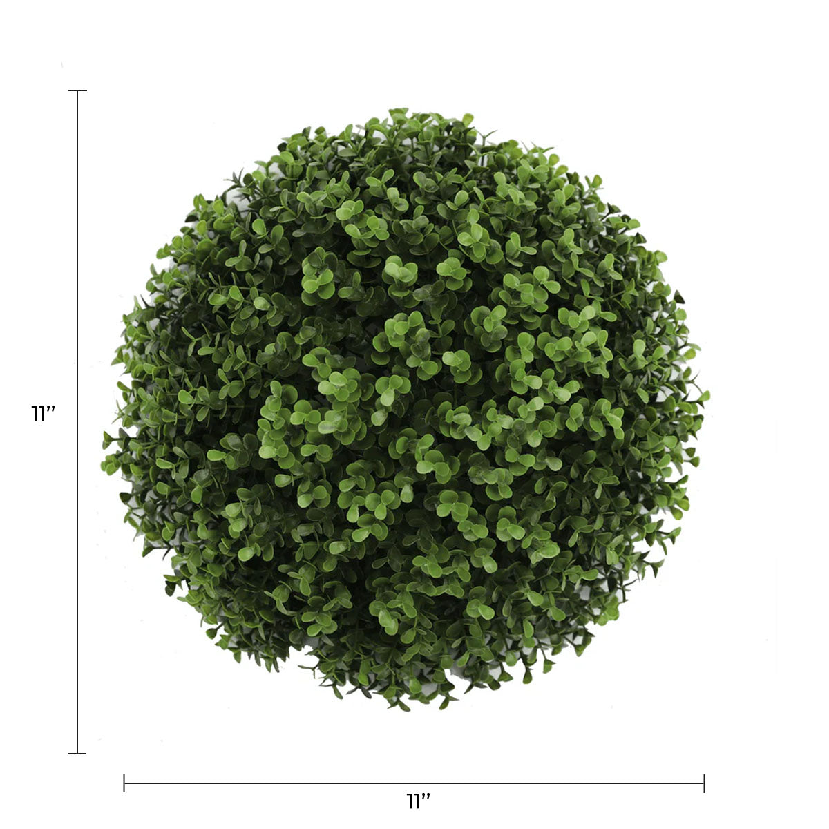 Natural Green Artificial Buxus Topiary Ball 11
