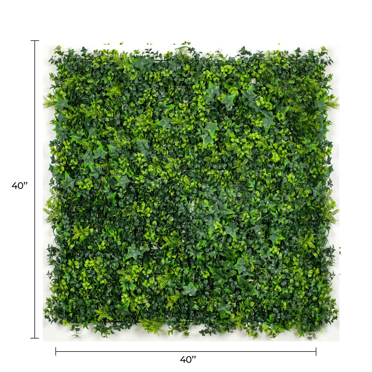 Premium Mixed Ivy Spring Sensation Artificial Green Wall 40