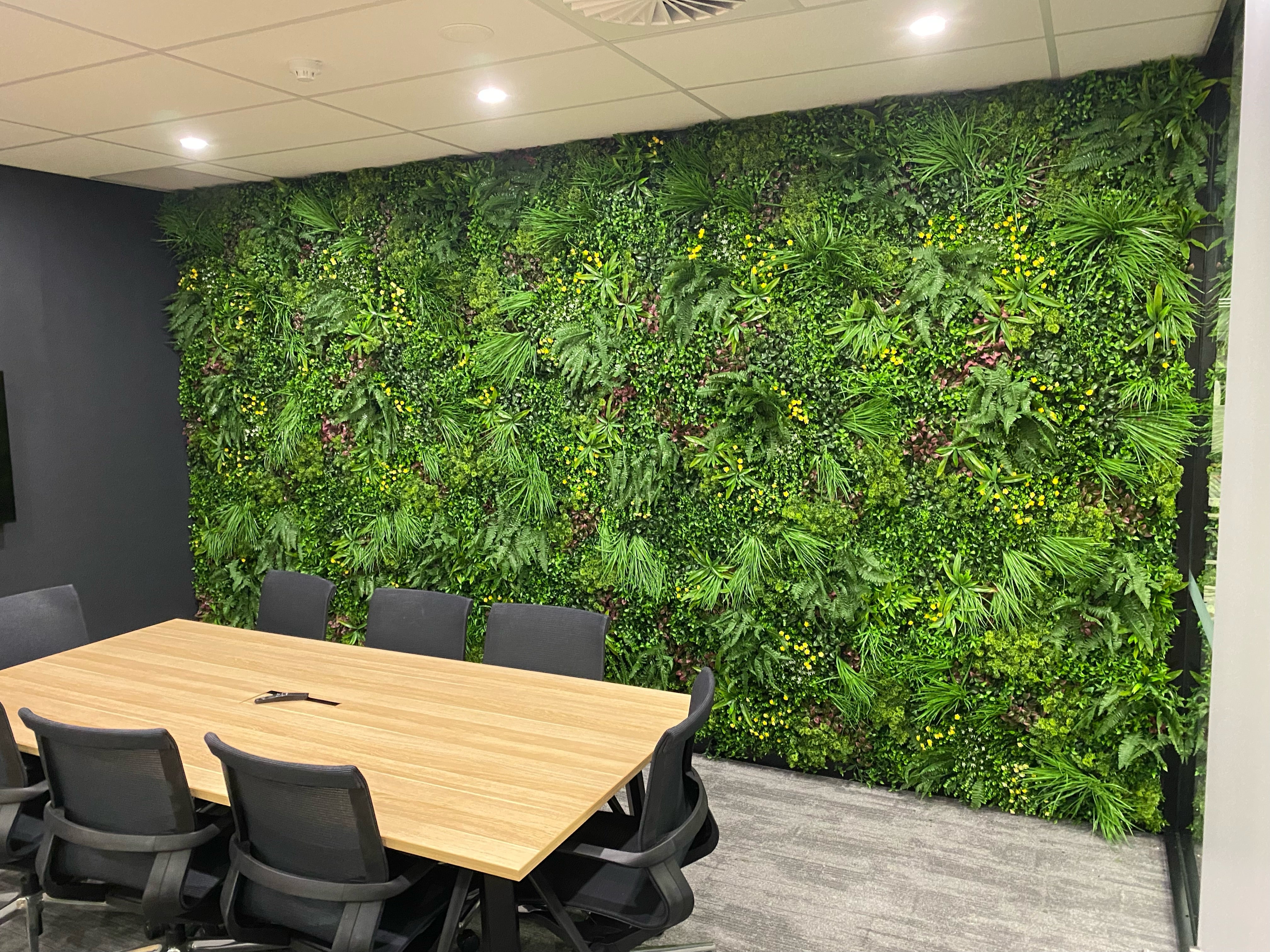 Luxury Country Fern Artificial Vertical Garden 40