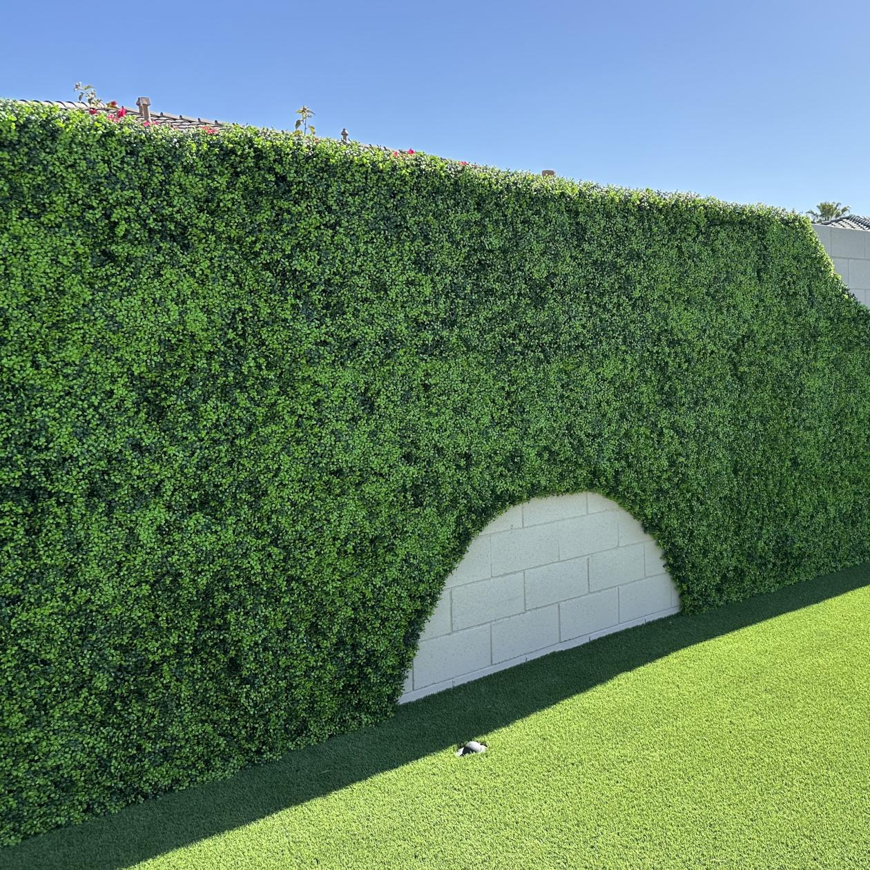 Bright Artificial Boxwood Wall 40" x 40"