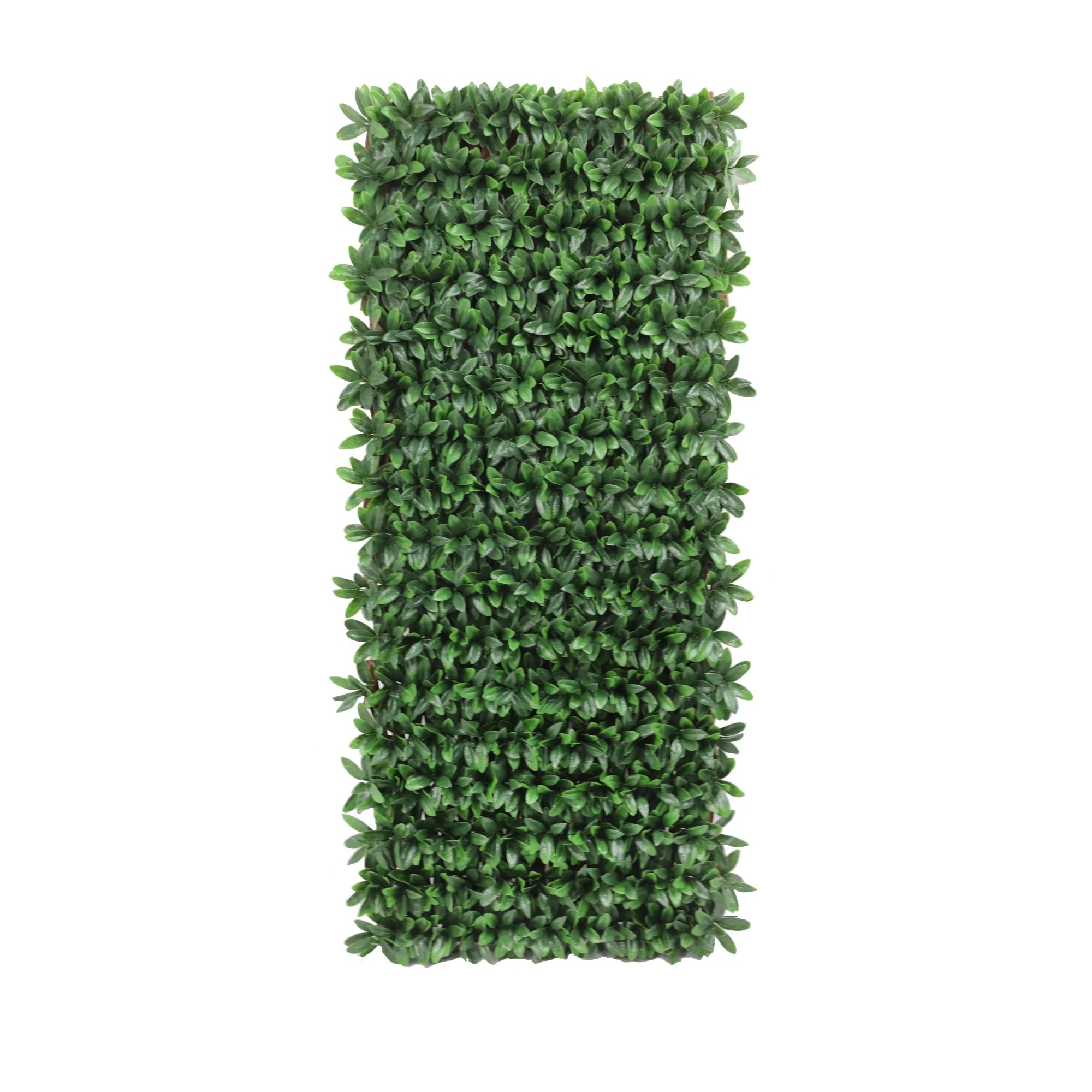 Expandable Faux English Laurel Trellis Privacy Fence (Variable Size) UV Resistant - 72