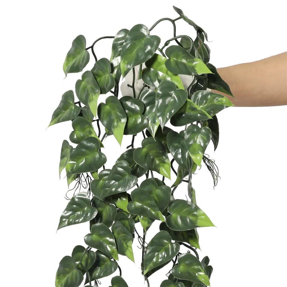 Devil's Ivy Artificial Hanging Plant – 33.5